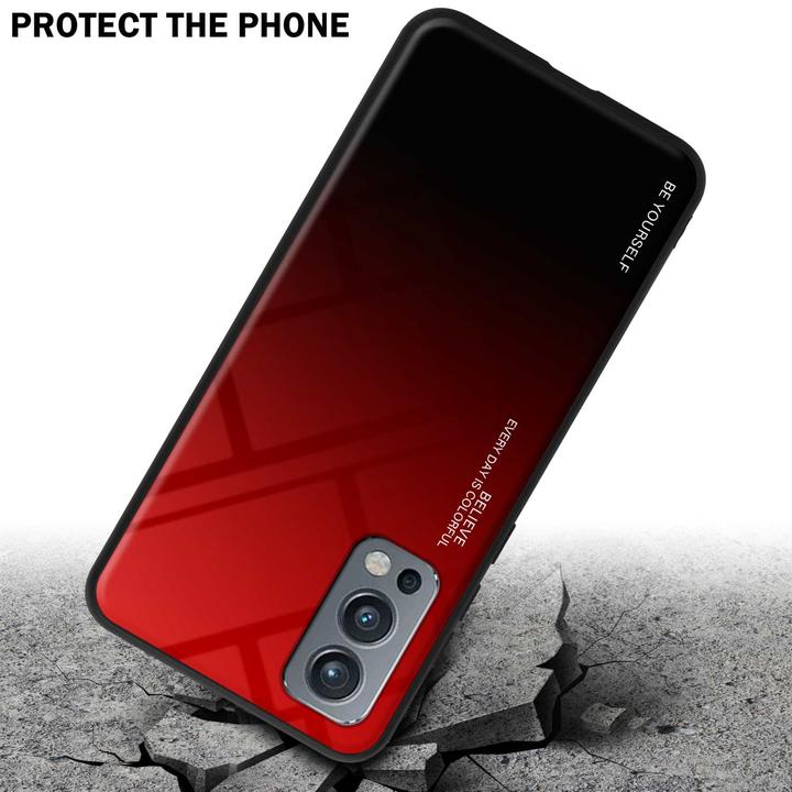 Actual product image Cadorabo TPU 2 colors glass envelope (OnePlus Nord 2 5G)
