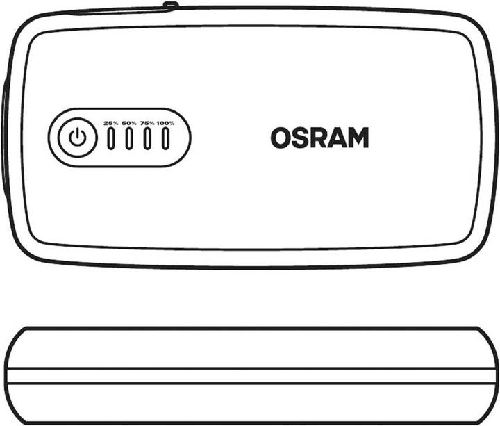 Actual product image Osram BatteryStart 300 (1500 A, 13000 mAh)