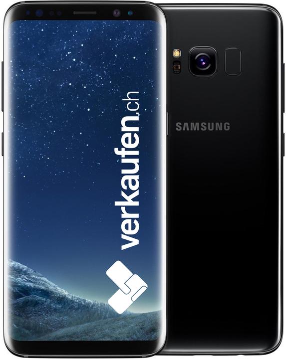 Immagine prodotto verkaufen.ch Galaxy S8 (64 GB, Nero, 5.80", 12 Mpx, SIM singola, A / Come nuovo)