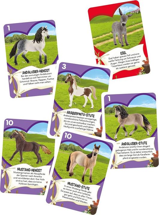 Produktbild Schmidt Spiele Horse Club Pferde Paare Metalldose (Deutsch)