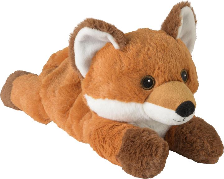 Image du produit Warmies Peluche réchauffante renard couché rembourrage à la lavande (33 cm)