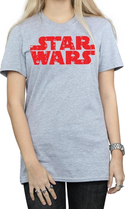 Image du produit Star Wars - T-shirt CHRISTMAS LOGO - Femme (L)