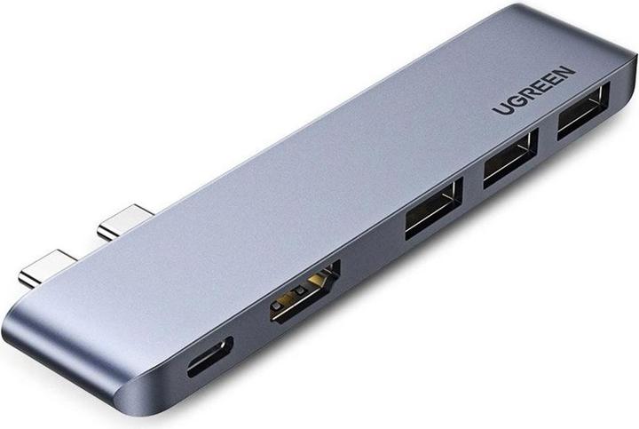 Actual product image Ugreen 5 in 2 -C Hub (USB-C, 5 Ports)