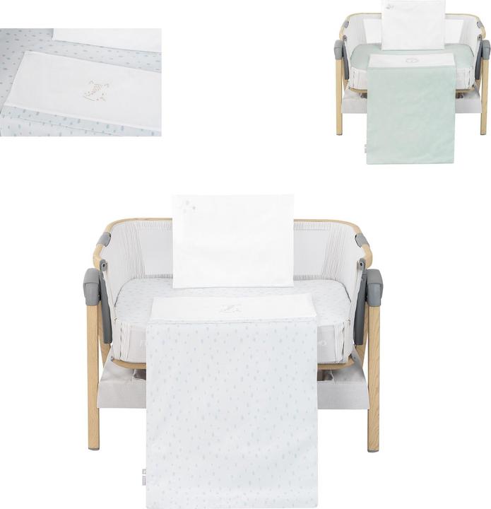 Produktbild Kikkaboo Babywiege Bettwäsche-Set