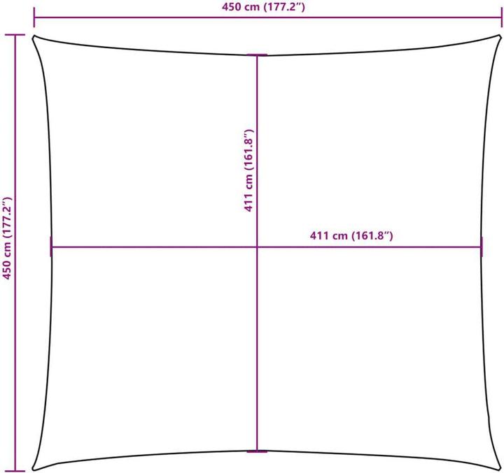 Actual product image VidaXL Fatianova (450 x 450 cm)