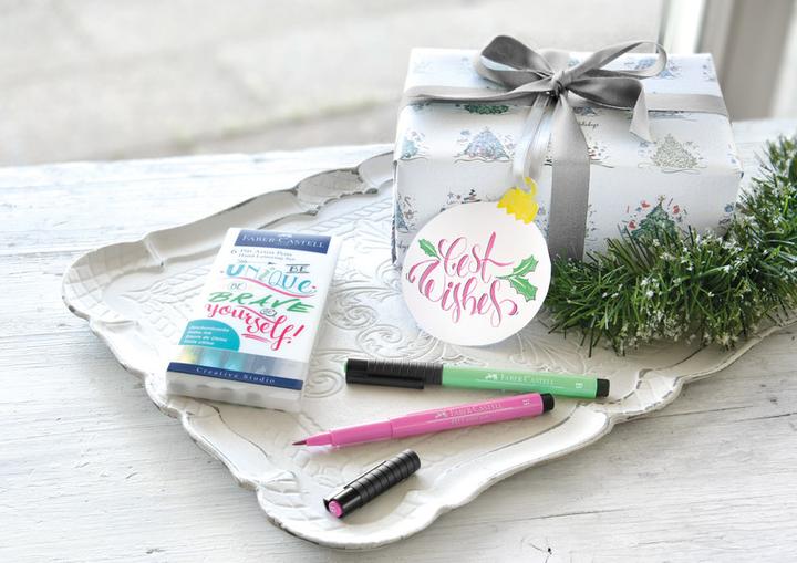 Produktbild Faber-Castell Pitt ArtistPen Handlettering (Gelb, Grün, Blau, Pink, Schwarz, Türkis, 6 x)