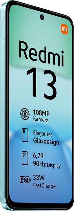 Produktbild Xiaomi Redmi 13 (128 GB, Ocean Blue, 6.79", Hybrid Dual SIM, 108 Mpx, 4G)