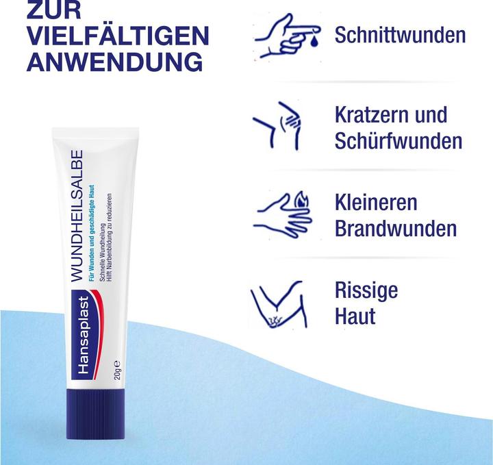 Produktbild Hansaplast Wundheilsalbe (228.76 ml, Creme)