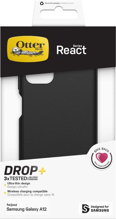 Actual product image OtterBox React (Samsung Galaxy A12)