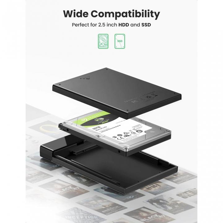 Image du produit Ugreen Boîtier de disque dur (2.5")