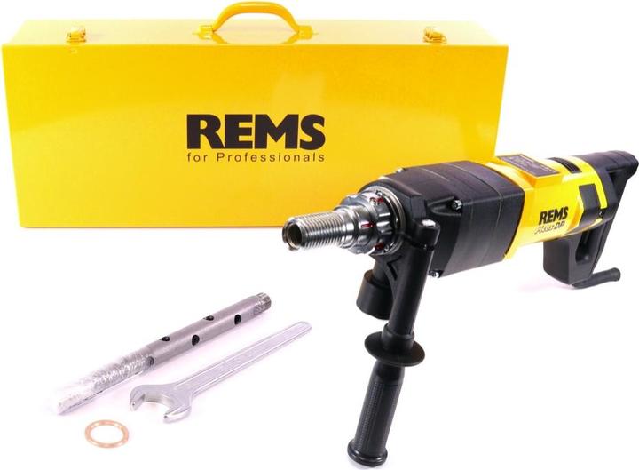 Actual product image Rems Picus DP Diamond core drill Basic Pack ( 180016 R220 ) + 5 pcs. accessories set + case (Electrical connection)