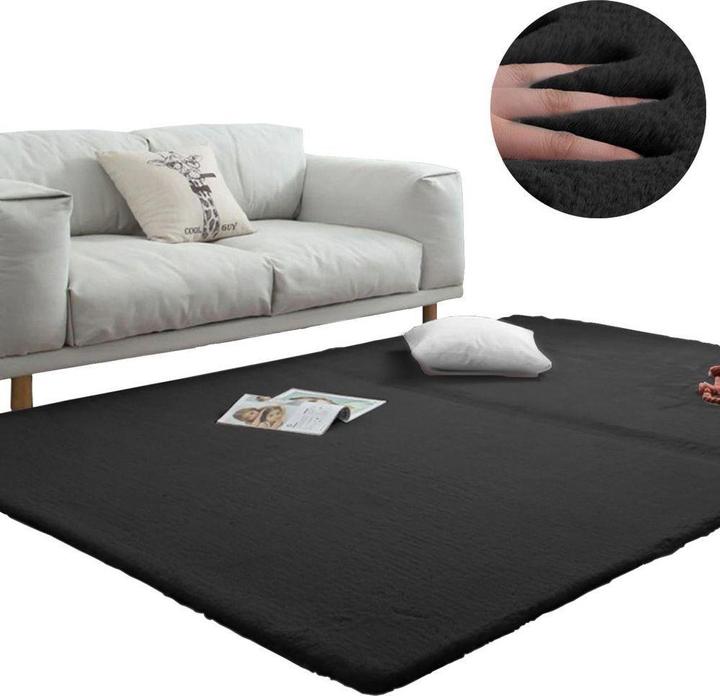 Immagine prodotto Strado Tappeto da camera Rabbit 120x160 Nero (Nero) universale (160 x 120 cm)