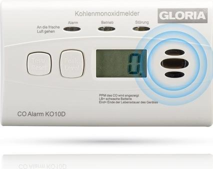 Produktbild Gloria K010D Kohlenmonoxidmelder