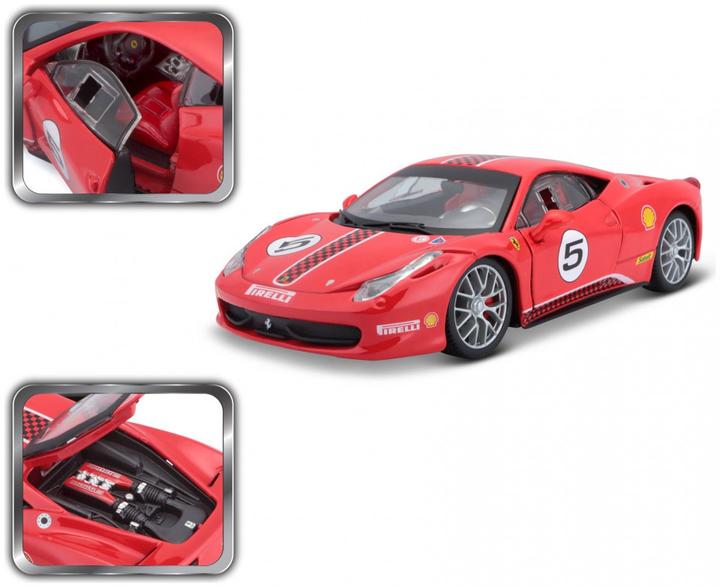 Image du produit Bburago 1:24 Modèle réduit de voiture Ferrari 458 Ch