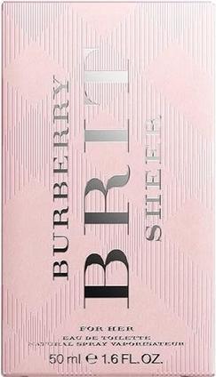 Actual product image Burberry Brit Sheer by Eau de Toilette Spray 50 ml (Eau de toilette, 50 ml)