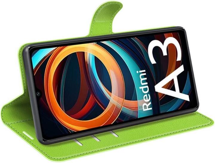 Actual product image Cover-Discount Xiaomi Redmi A3 - Leather Case Cover (Xiaomi Redmi A3)