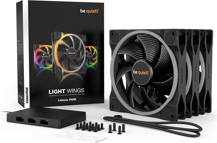 Immagine prodotto be quiet! Light Wings (140 mm, 3 x)