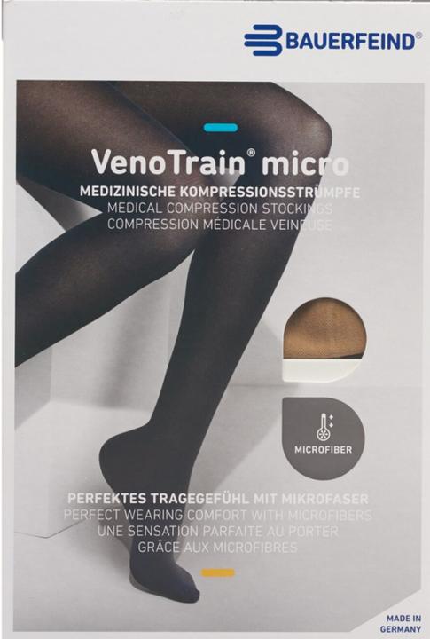 Produktbild Veno Train MICRO A-G KKL2 M plus/long geschlossene Fussspitze caramel Haftband Spitze normal (M)