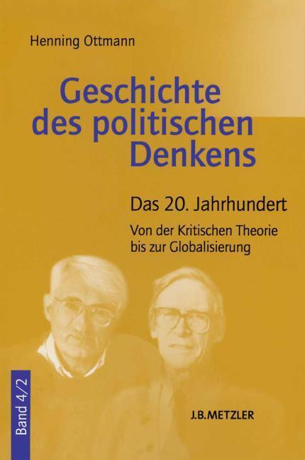 Actual product image Geschichte des politischen Denkens 4/2 (German, Henning, Ottmann, 2012)