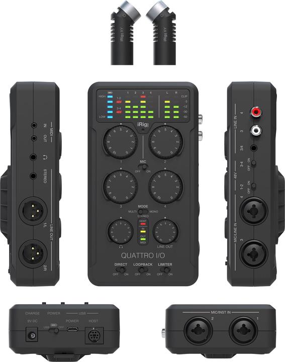 Immagine prodotto IK Multimedia Interfaccia audio IRig Pro Quattro I/O Deluxe (USB)