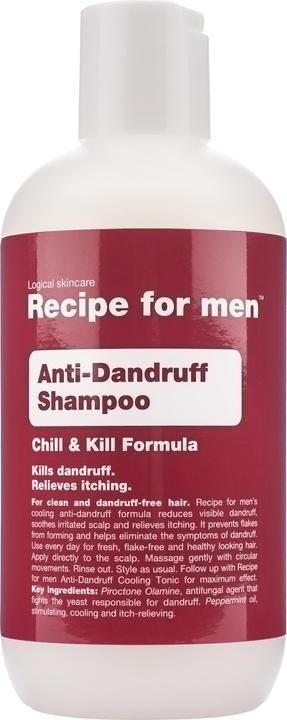Recipe for men Anti-Schuppen Shampoo (250 ml, Flüssiges Shampoo)