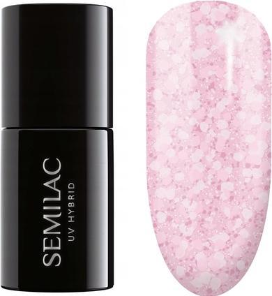Immagine prodotto Semilac Smalto UV ibrido 491 Strawberry Ice 7ml (Vernice UV gel)