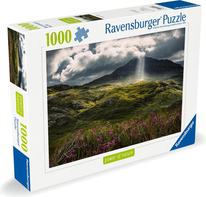 Actual product image Ravensburger Puzzle 12000794 - Mysterious mountains - 1000 piece jigsaw puzzle for adults aged 14 and over (1000 pieces)