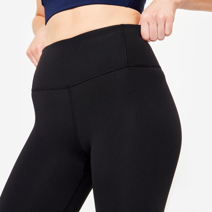 Immagine prodotto Domyos Leggings danza donna piatti a vita alta Danza Moderna - nero (W33/L31)