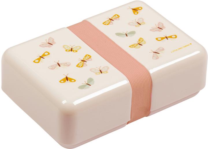 Image du produit A Little Lovely Company Lunchbox Schmetterling SBBUPI47 rosa 18x6x12cm