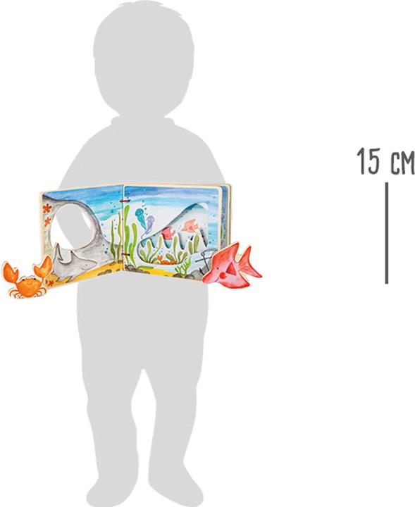 Actual product image small foot Picture book underwater world (German)