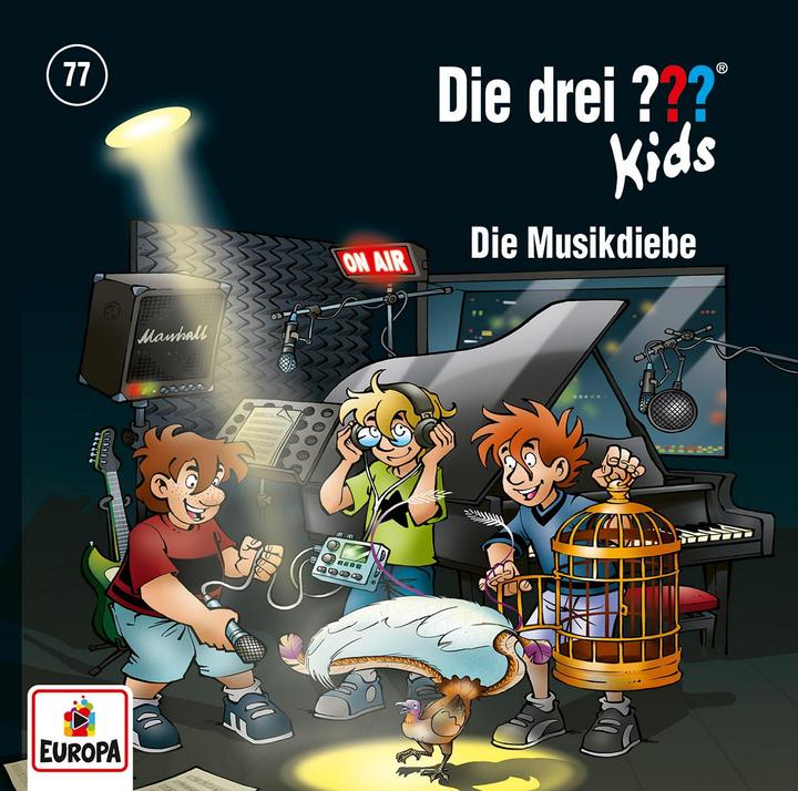 Produktbild Die drei DREI FRAGEZEICHEN kids 77 - Die Musikdiebe