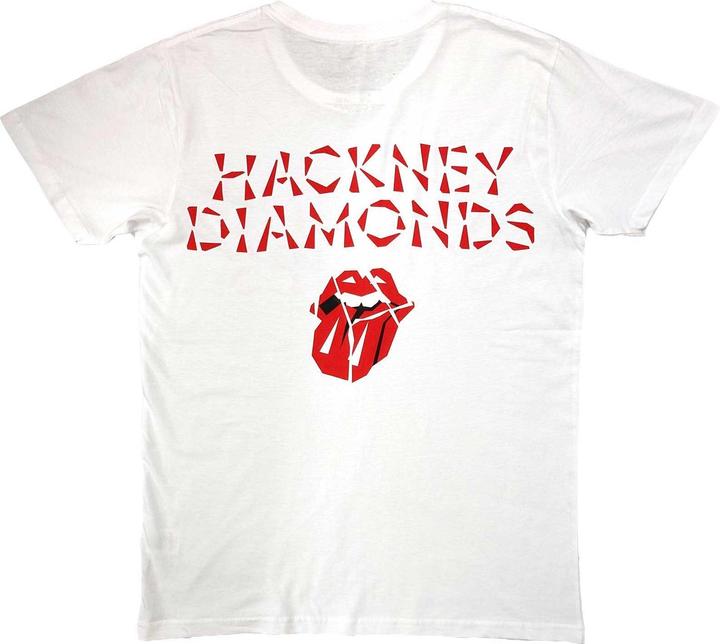 Produktbild The Rolling Stones Erwachsene Hackney Diamanten Rücken Print TShirt (L)