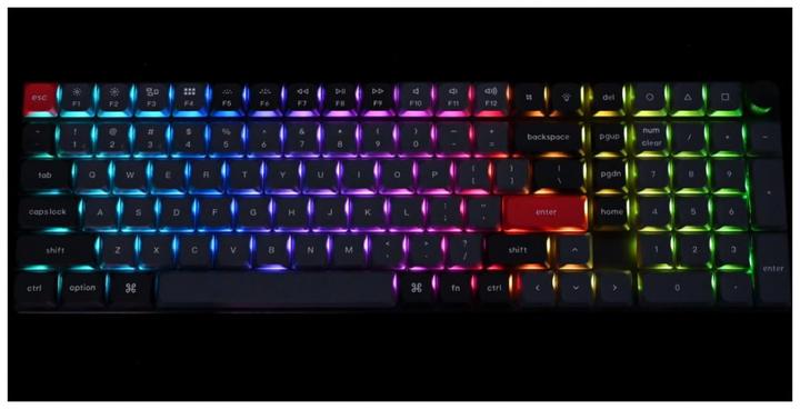 Immagine prodotto Keychron Interruttore K17 Pro Gateron RGB retroilluminato blu (Ing. Int., Senza fili)