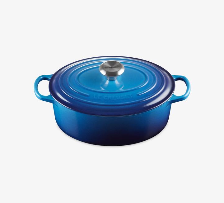 Immagine prodotto Le Creuset Tostapane Ovale Sig 33 cm Azzurro (33 cm, Pirofila + casseruola, Ghisa)