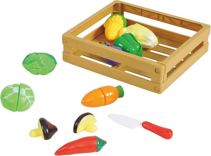 Play Cut vegetables in box, 11 pcs.