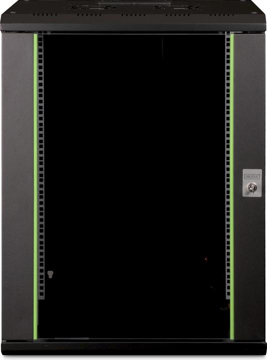 Produktbild Digitus 48,3cm 19Zoll Wandgehäuse 16HE SoHoline RAL9002 schwarz ohne Fachboden (16 HE, 19 Zoll Rack)