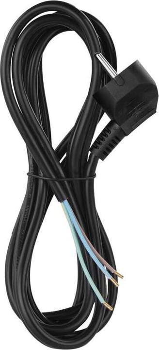 Actual product image Emos Connecting cable H05VV-F black 3 x 0.75 mm 2 m (S18372) (2 m)