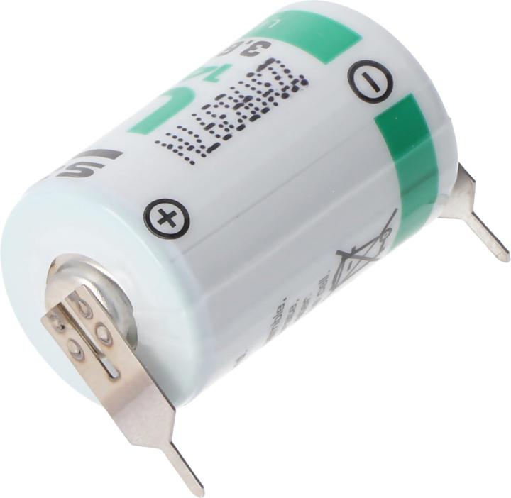 Image du produit Saft Batterie LS142502PF, Size 1/2 AA mit Printfahnen (1 pcs, AA, 1100 mAh)