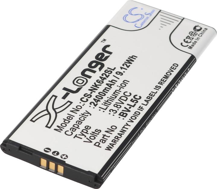 Actual product image AccuCell Battery Microsoft Nokia Lumia 640 Dual SIM
