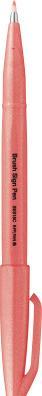 Actual product image Pentel Brush Sign Pen (Fluo red, 1 x)