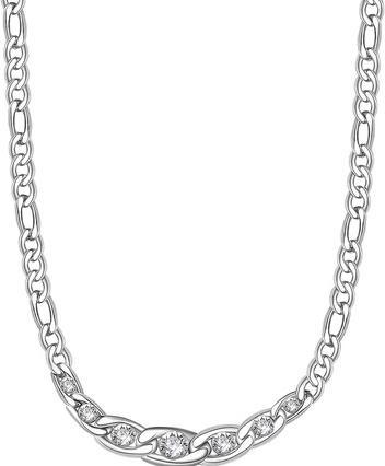 Brosway Timeless steel necklace with Symphonia BYM97 crystals (L)