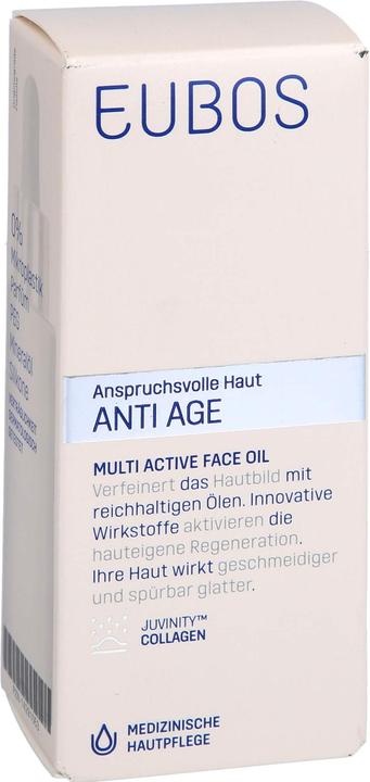 Actual product image Eubos ANTI AGE Multi Active Face Oil, 30 ml OEL (30 ml)