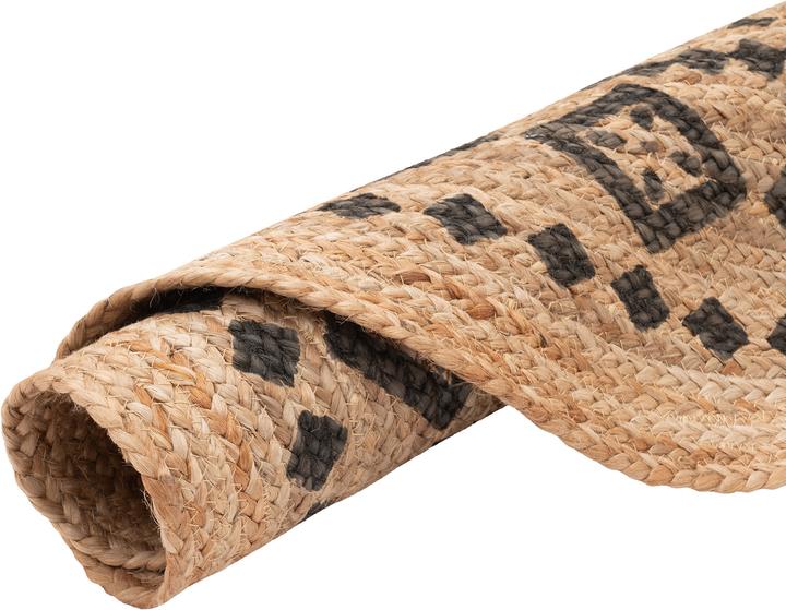 Actual product image Pergamon Natural Fiber Handmade Jute Carpet Nele Round (Round)