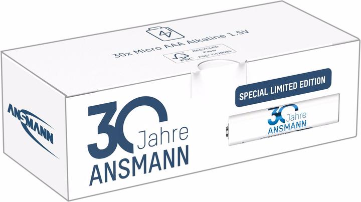 Actual product image Ansmann 1x30 Alkaline Micro AAA 30 Years Limited Edition (1 pcs., AAA)