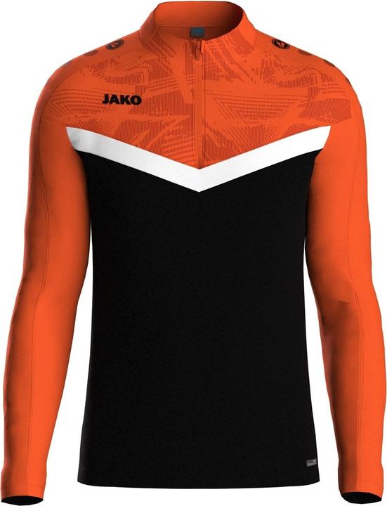 Schwarz, Fluorescent Orange