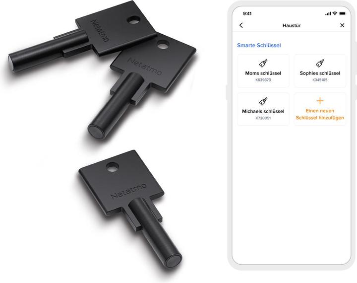 Produktbild Netatmo Smart Key 3er-Set