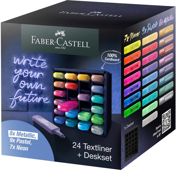 Produktbild Faber-Castell Textliner 1546 (DAA326, 5 mm, 24 x)