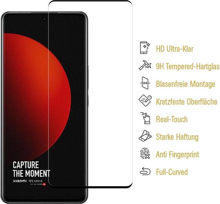 Produktbild Protectorking 6x echtes Tempered 9H Panzerhartglas 3D KLAR (6 Stück, Xiaomi 12S)