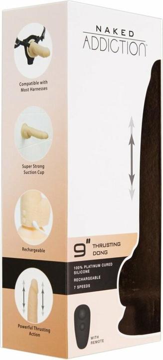 Produktbild Naked Addiction 9" Thrusting Dong