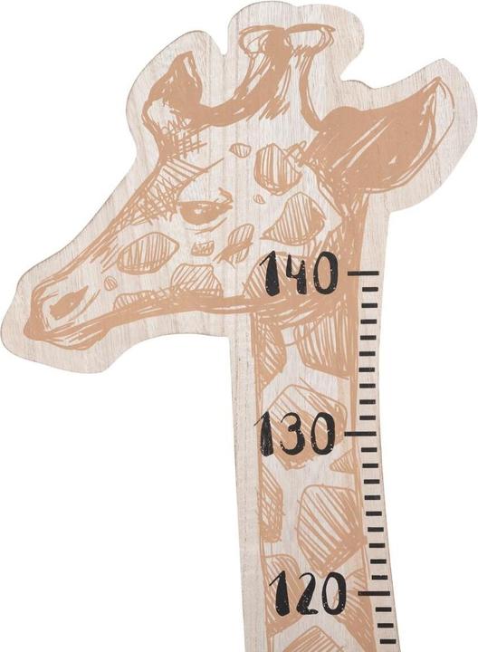 Actual product image Atmosphera Wooden giraffe height rod, medium beige (36 x 140 cm)